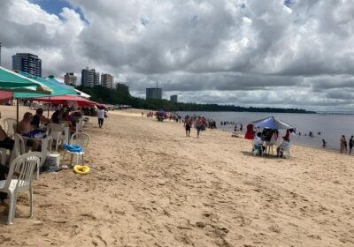 Praia da Ponta Negra será liberada para os banhistas em Manaus