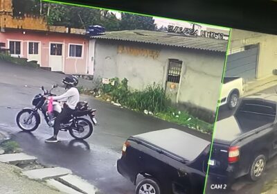 VÍDEO: Entregador por APP e cliente são vítimas de criminosos em Manaus