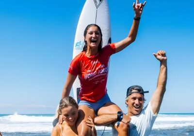 Luana Silva bate japonesa e fatura título do Mundial Júnior de Surfe