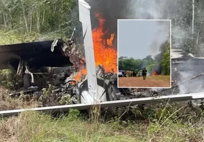 FAB intercepta avião do Peru que sobrevoava com 500 kg de drogas no AM