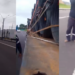 VEJA VÍDEO: Motociclista e condutor de carreta brigam em Manaus: “Seu otário”