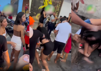 VÍDEO: Novinhas trocam socos e puxões de cabelos após desentendimento em Manaus: “Joga milho”