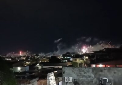 VÍDEOS: Moradores registram intenso foguetório em Manaus; VEJA