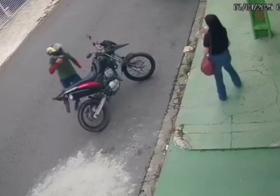 VÍDEO: Criminoso de atirar em agente de segurança fez outro roubo antes em Manaus